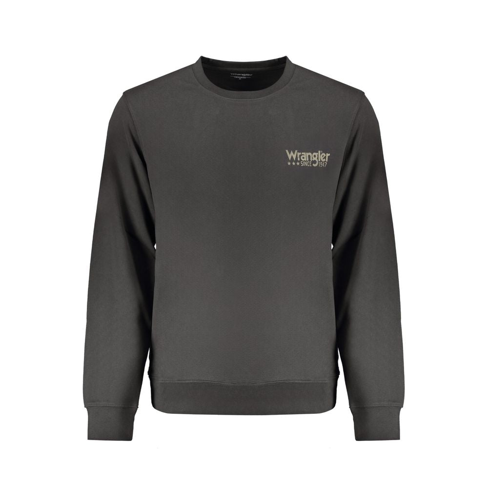 Pull Wrangler en coton noir pour homme