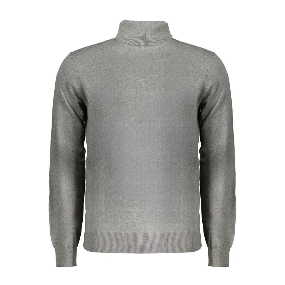 Pull en polyester gris Norvège 1963