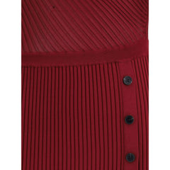 Self-Portrait Rippen-Midikleid