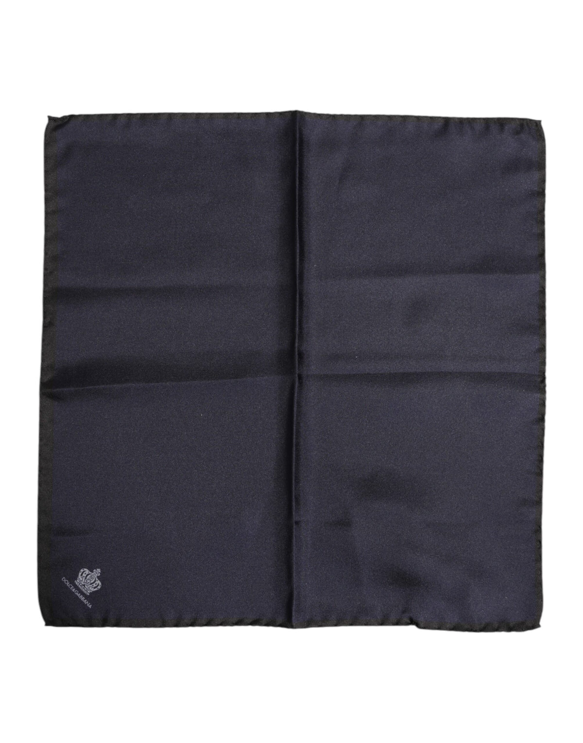 Dolce &amp; Gabbana blauer DG Crown Seidenschal für Herren