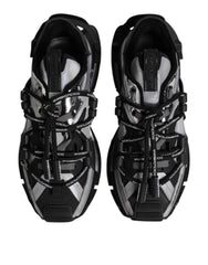 Dolce & Gabbana Multicolor Panelled Space Sneakers Shoes