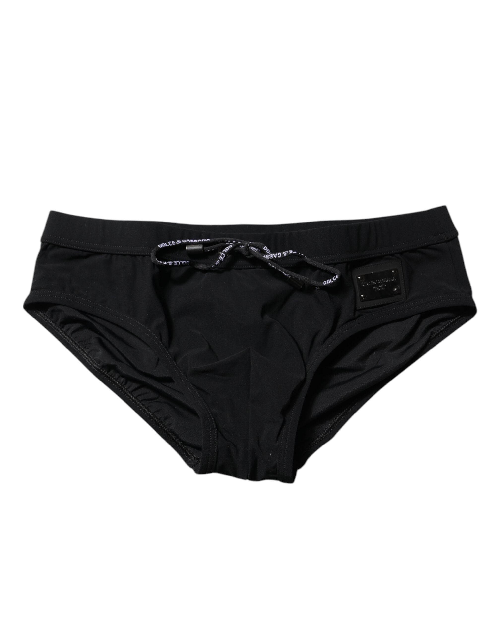 Slip de bain homme Dolce &amp; Gabbana avec logo noir