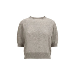 Brunello Cucinelli Brown Cotton Sweatshirt - L