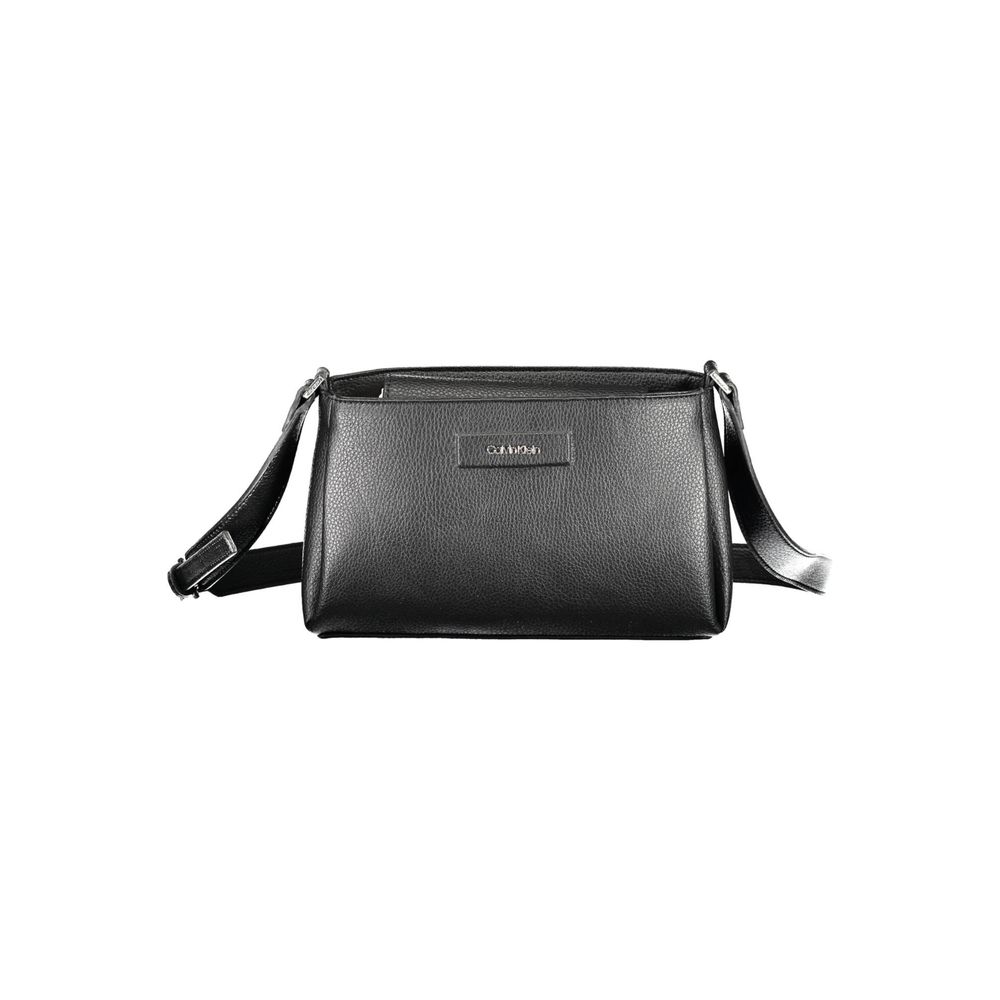 Calvin Klein Schwarze Polyester-Handtasche