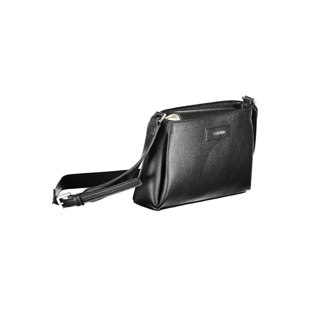 Calvin Klein Schwarze Polyester-Handtasche