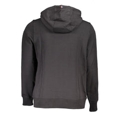 Pull Tommy Hilfiger en coton noir pour homme
