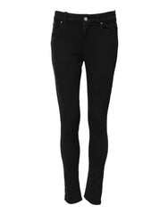 Jean slim en coton stretch noir Dolce &amp; Gabbana