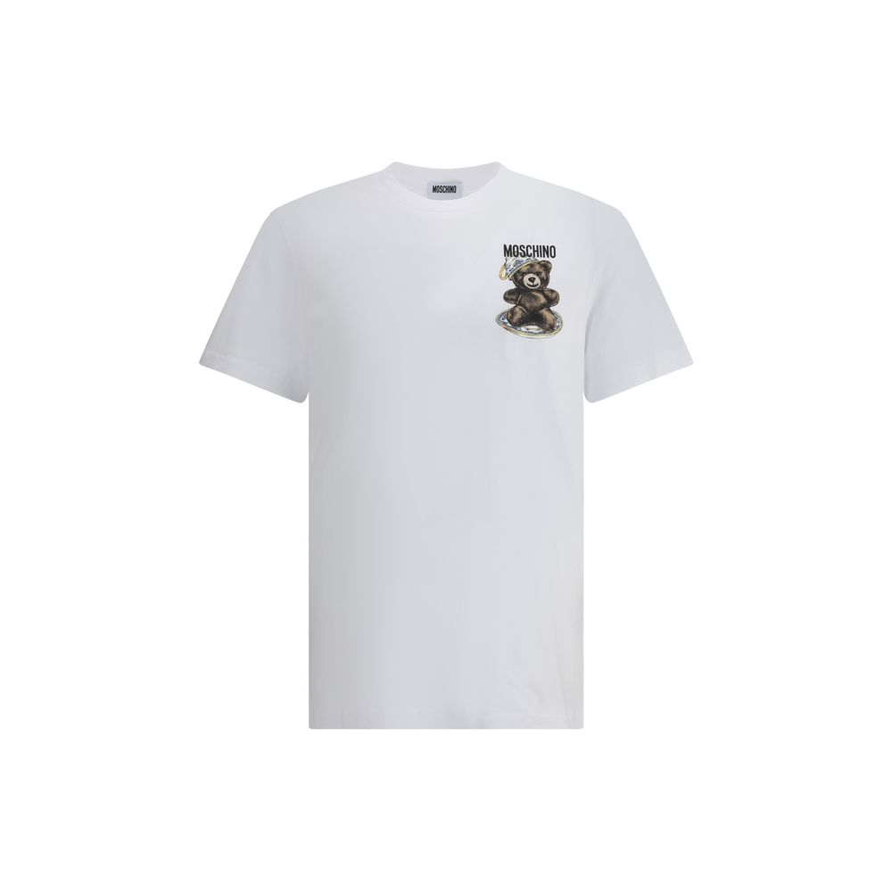 T-shirt Moschino blanc ours