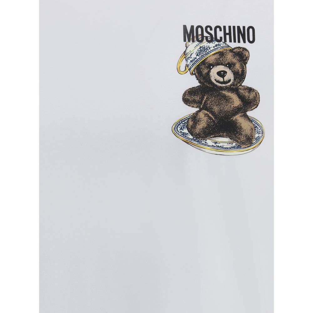 T-shirt Moschino blanc ours