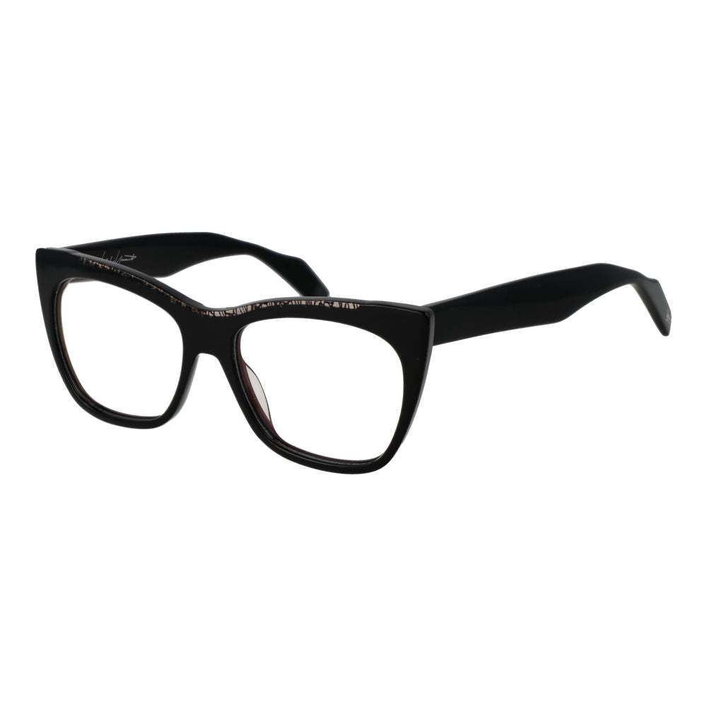 Yohji Yamamoto Schwarze Herrenbrille