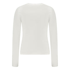 Guess Jeans White Cotton T-Shirt
