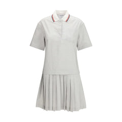Thom Browne Gray Cotton Casual Dress