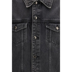 7FOR Gray Cotton Denim Jacket