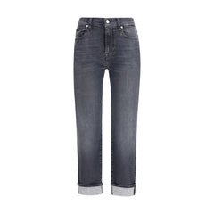 7FOR Relaxed Skinny Slim Illusion Jeans - Jeans
