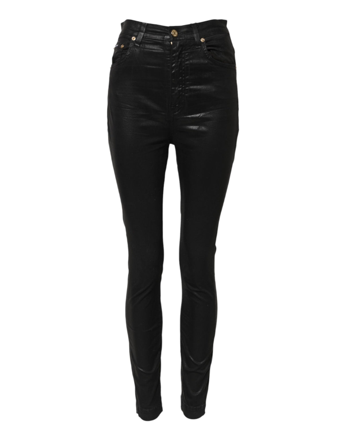 Jean skinny taille haute noir Dolce &amp; Gabbana GRACE