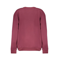 Cavalli Class Purple Cotton Sweatshirt