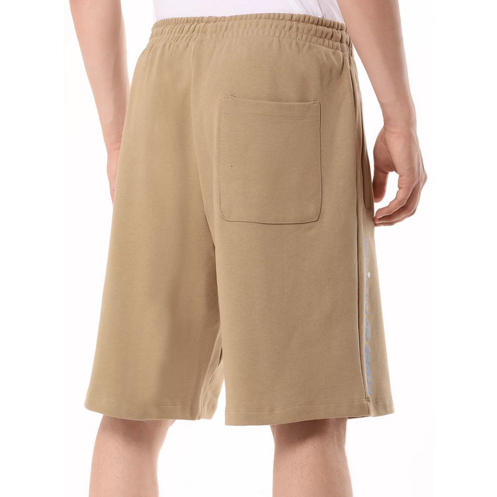 Comme Des Fuckdown Short en coton marron