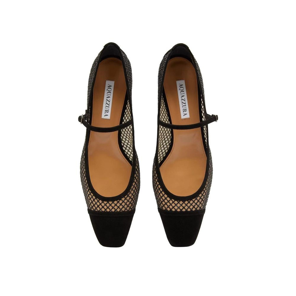 Escarpins Aquazzura Mayor Crystals Mesh 35