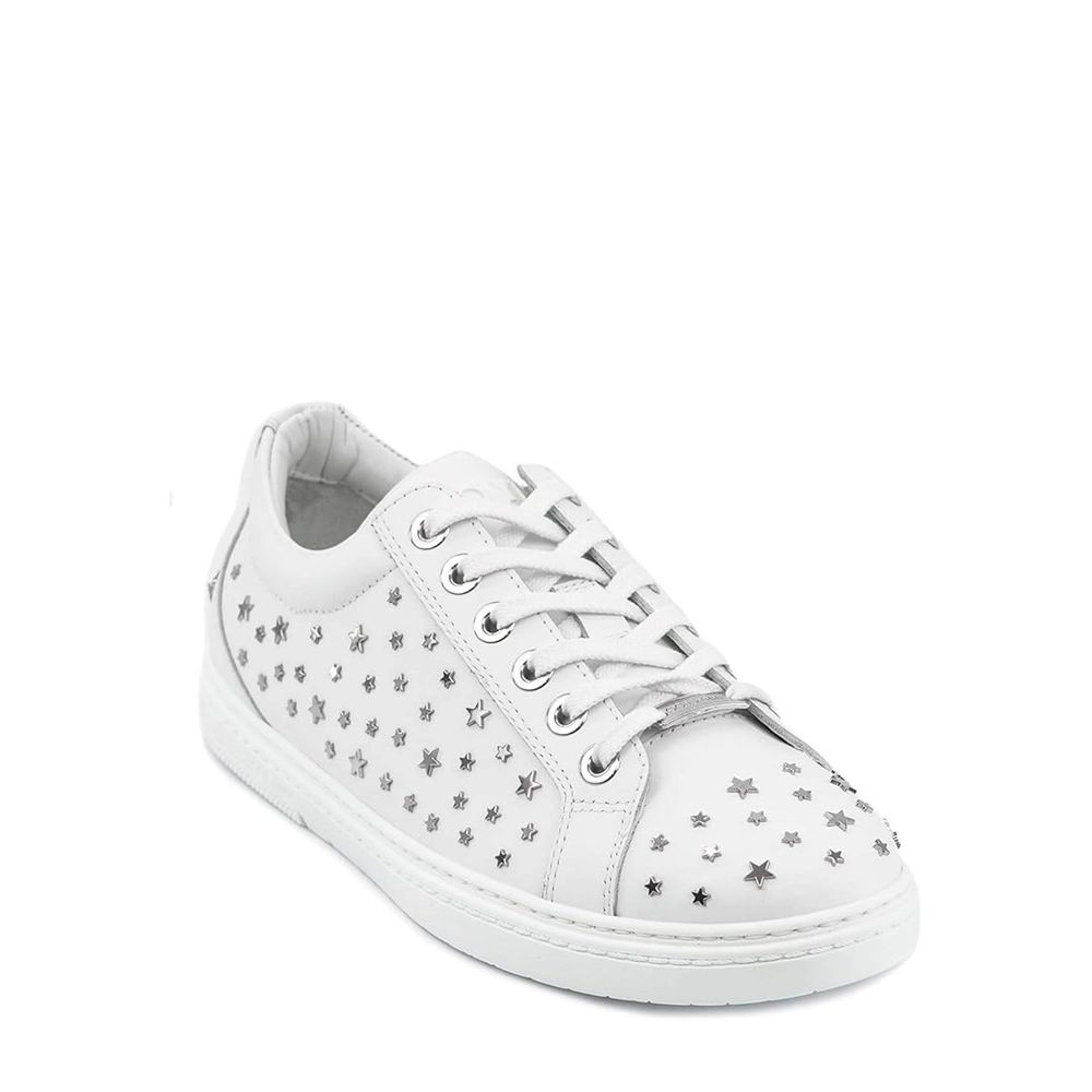Jimmy Choo Cash Star Leder-Sneaker