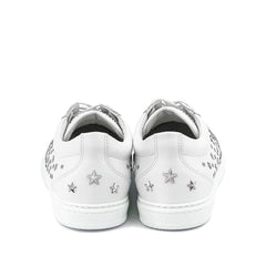 Jimmy Choo Cash Star Leder-Sneaker