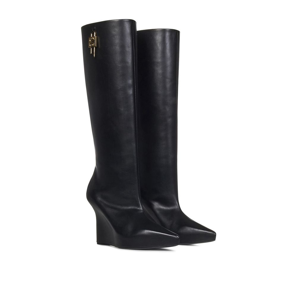 Bottes en cuir Givenchy G-Lock