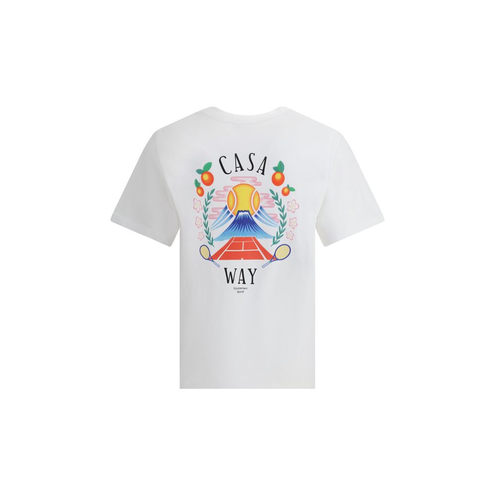 Casablanca Casa Way Mountain bedrucktes T-Shirt
