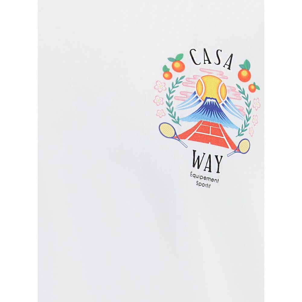 Casablanca Casa Way Mountain bedrucktes T-Shirt