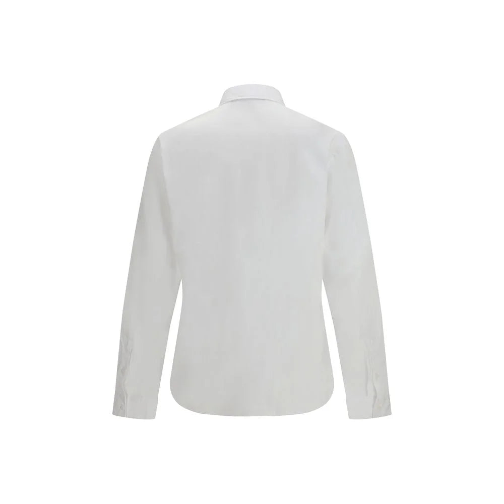 Versace Jeans White Cotton Shirt - IT52 | XL