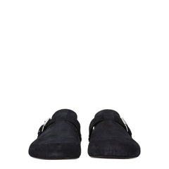 Isabel Marant Black Leather Slippers Sandals