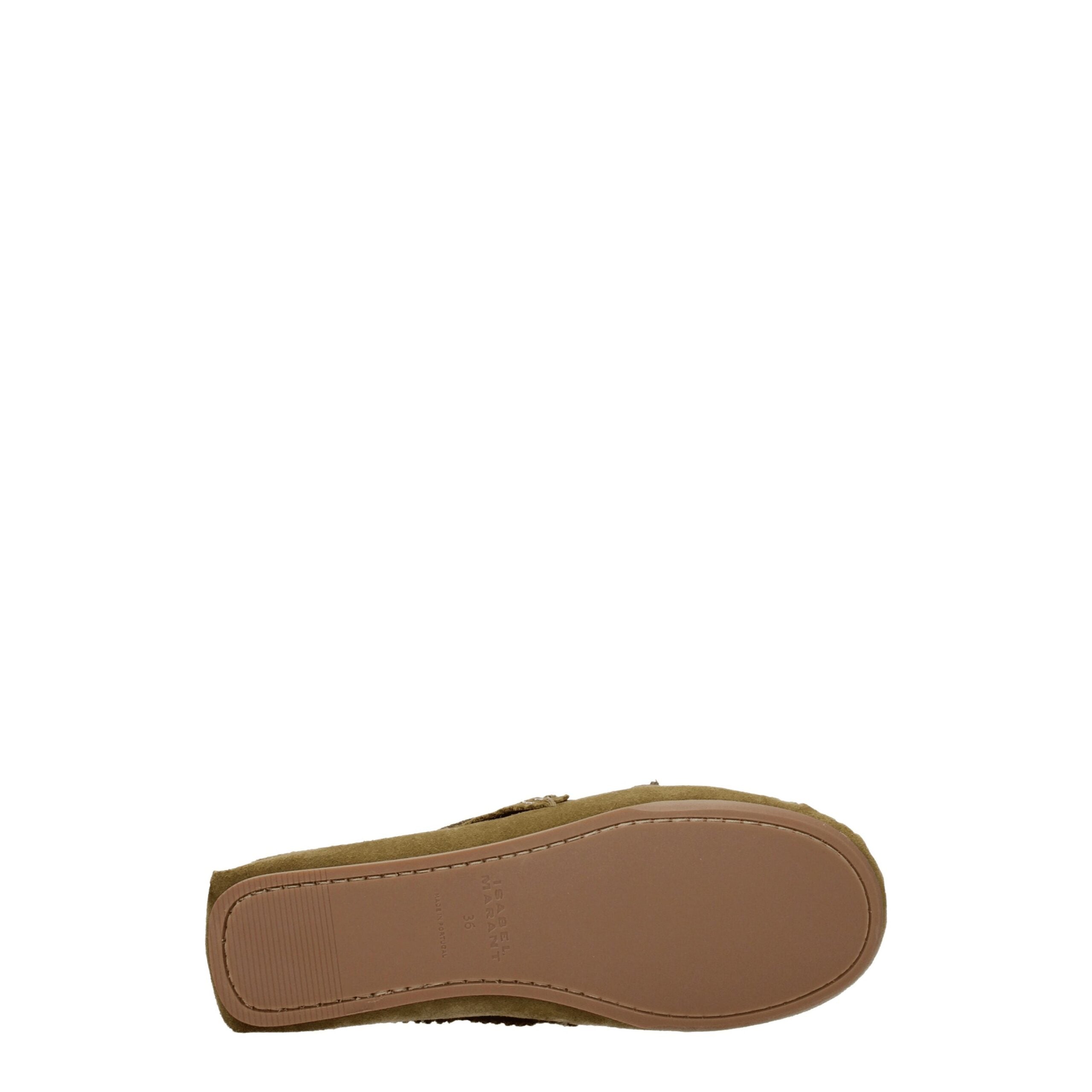 Mocassins Isabel Marant en cuir vert