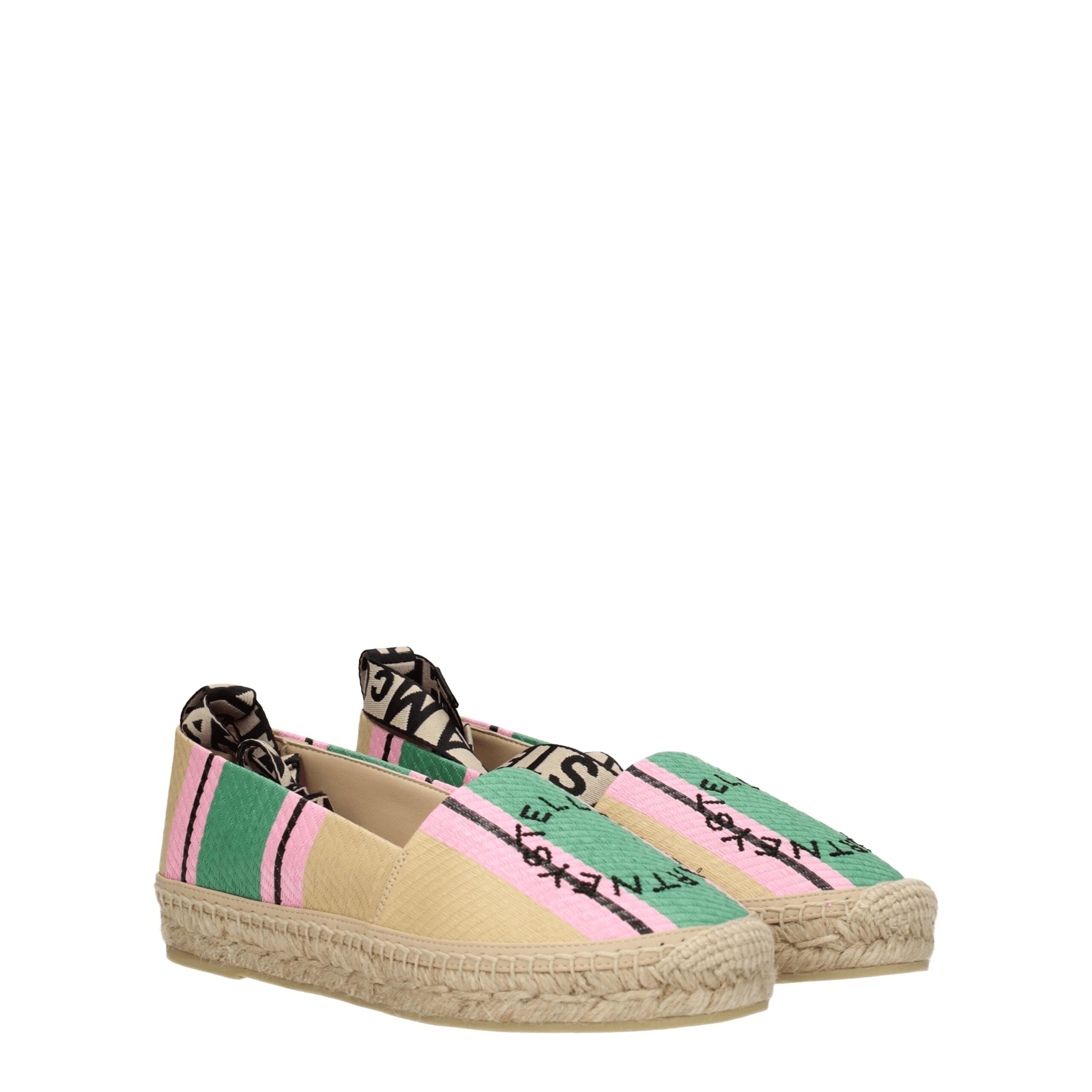 Stella McCartney Espadrilles aus mehrfarbigem Stoff
