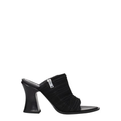 Premiata Black Fabric Platforms