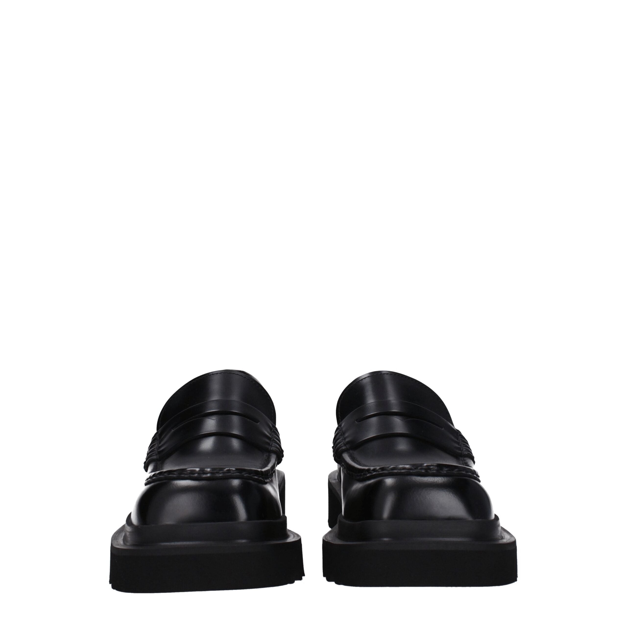 Mocassins Dolce &amp; Gabbana en cuir noir