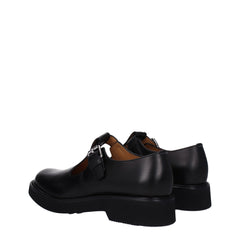 Church's Black Leather Oxfords And Derbies