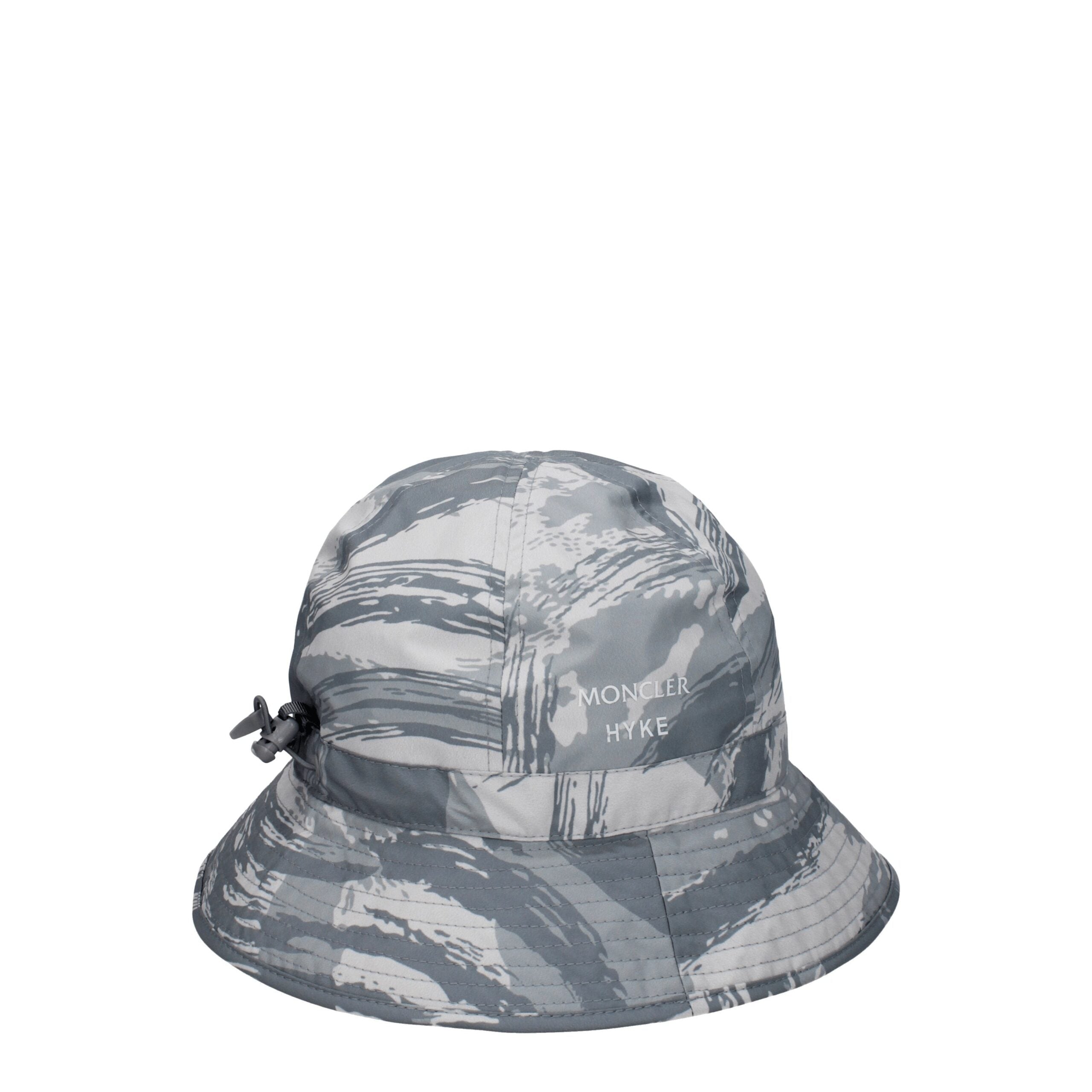 Moncler Gray Polyester Bucket Hats