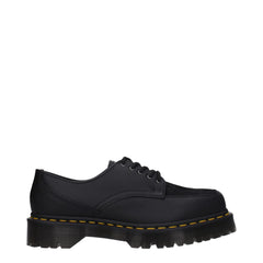 Dr. Martens Black Leather Oxfords And Derbies