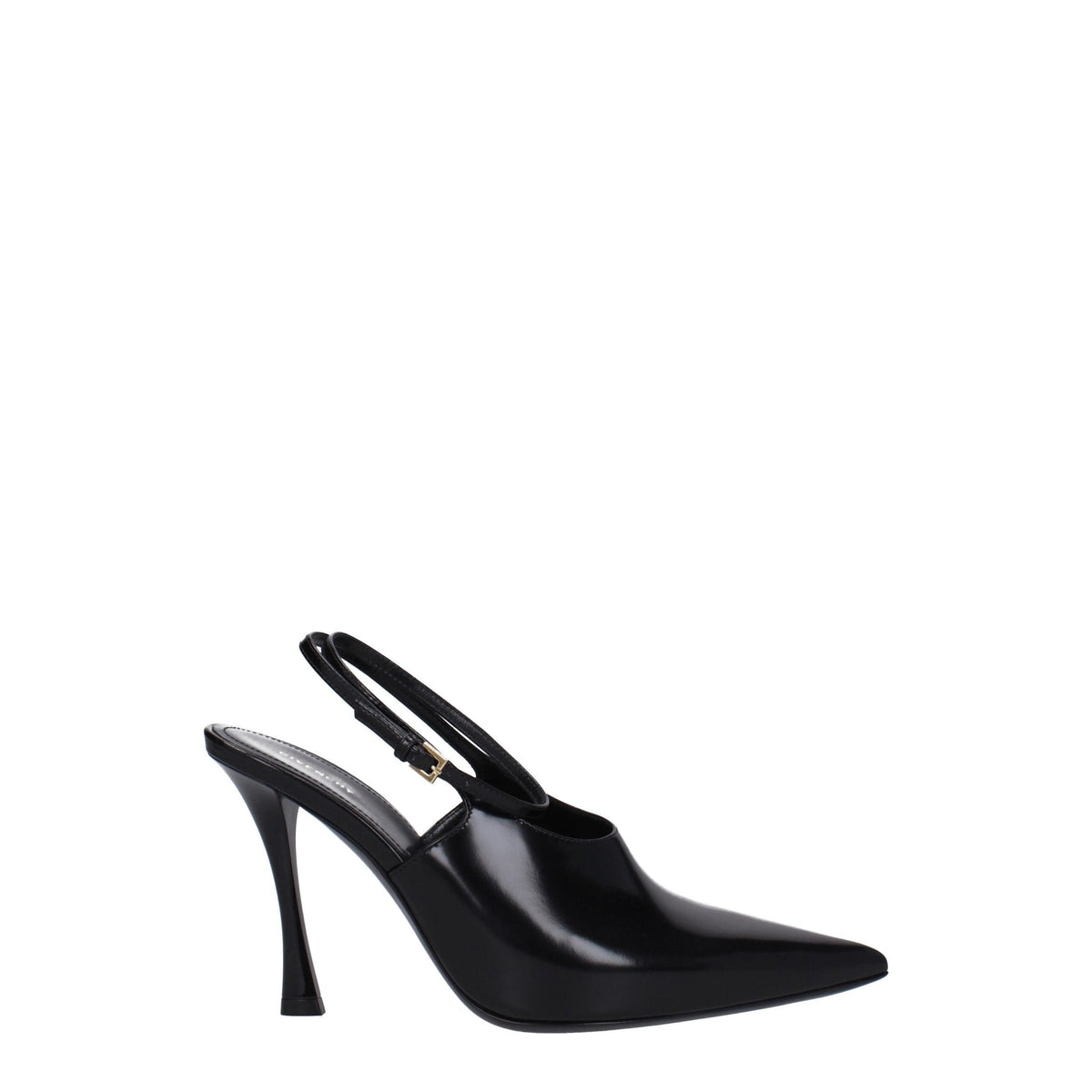 Givenchy Black Leather High Heel Pumps