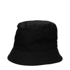 Valentino Garavani Black Cotton Bucket Hats