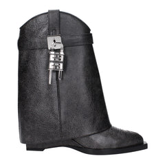 Givenchy Stiefeletten aus schwarzem Leder
