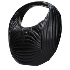 Salvatore Ferragamo Black Leather Handbags