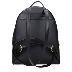 Michael Kors Black Leather Backpacks