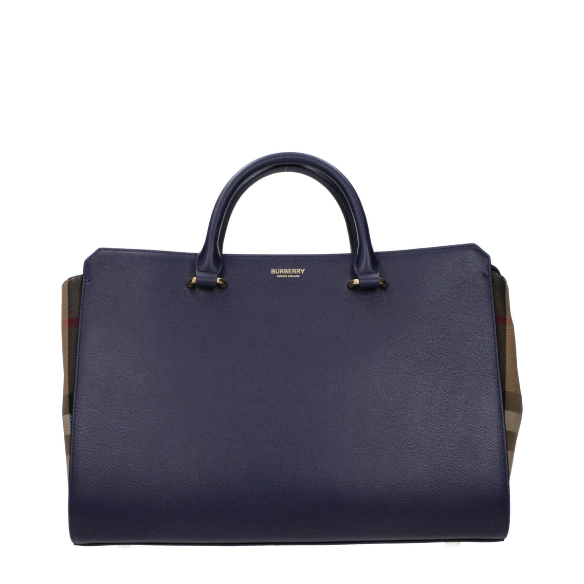 Burberry Blue Leather Handbags