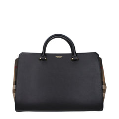 Burberry Black Leather Handbags