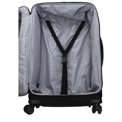 Piquadro Black Fabric Luggage And Travel