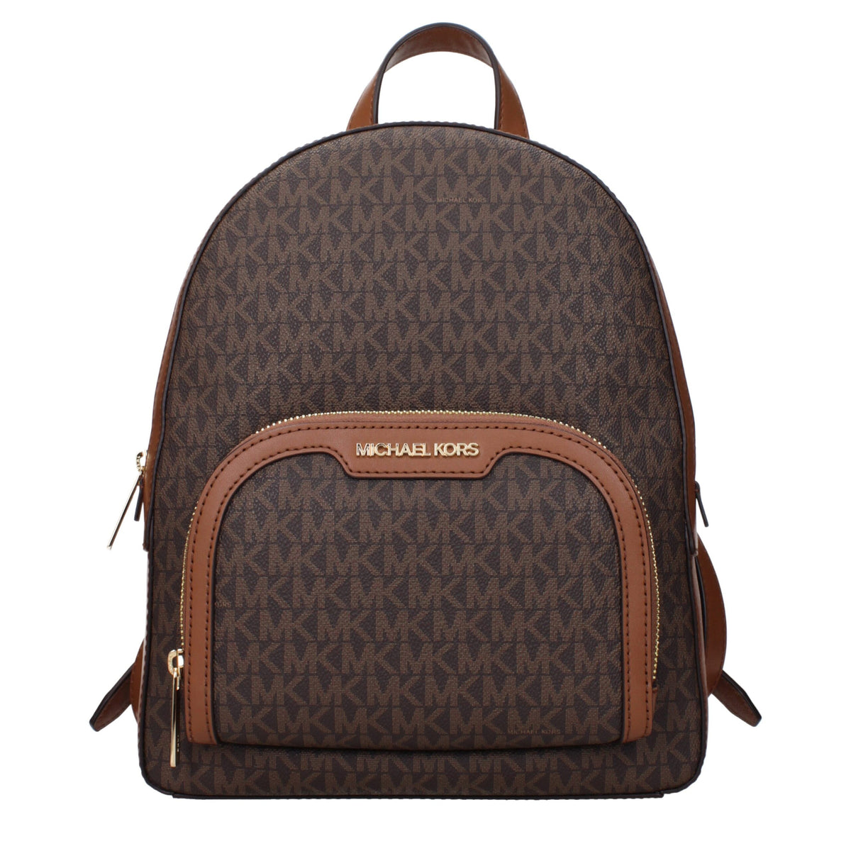 Michael Kors Brown Fabric Backpacks