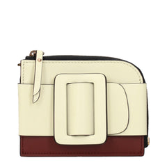 Boyy Beige Leather Cardholders