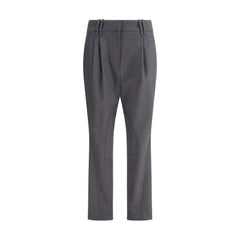 Brunello Cucinelli Pantalon en laine vierge