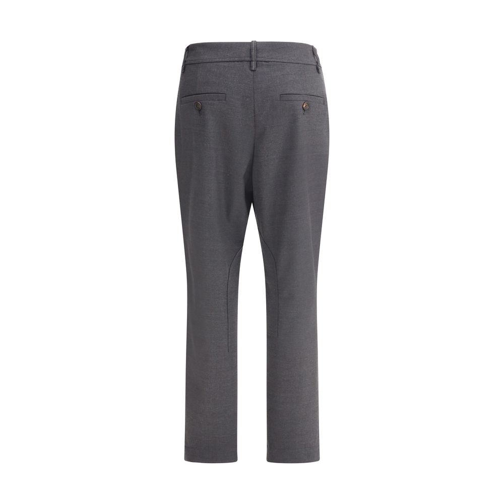 Brunello Cucinelli Pantalon en laine vierge