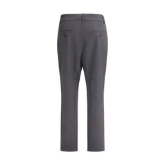 Brunello Cucinelli Pantalon en laine vierge