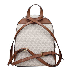 Michael Kors Beige Fabric Backpacks
